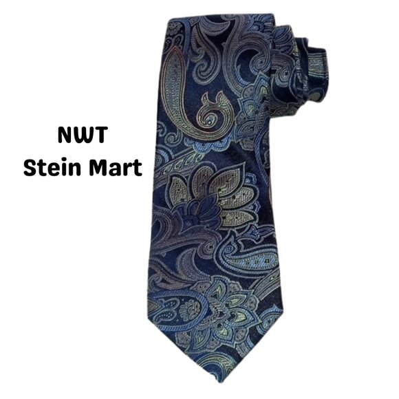 Stein Mart Roffe Other - NWT Stein Mart Vintage Silk Tie